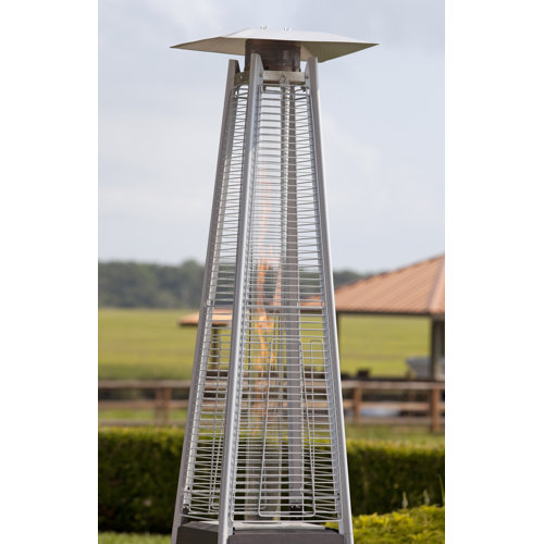 Fire Sense Coronado Pyramid Flame 40,000 BTU Propane Patio Heater
